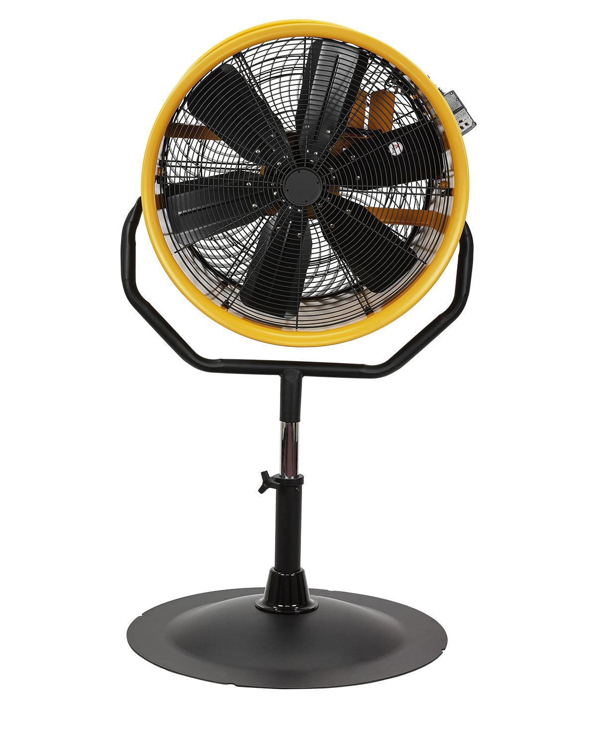 24″ Industrial High-Velocity Pedestal Drum Air Circulator Exhaust Fan