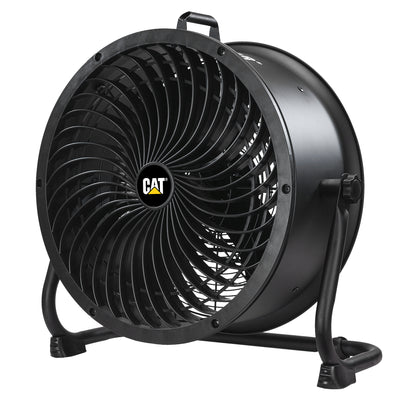 18" ドラム型空気循環扇 - ブラック