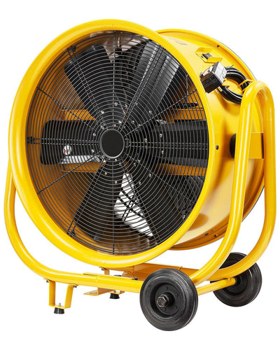 24″ Industrial High-Velocity Drum Air Circulator Exhaust Fan