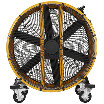 42″ Industrial High-Velocity Drum Air Circulator DC Fan