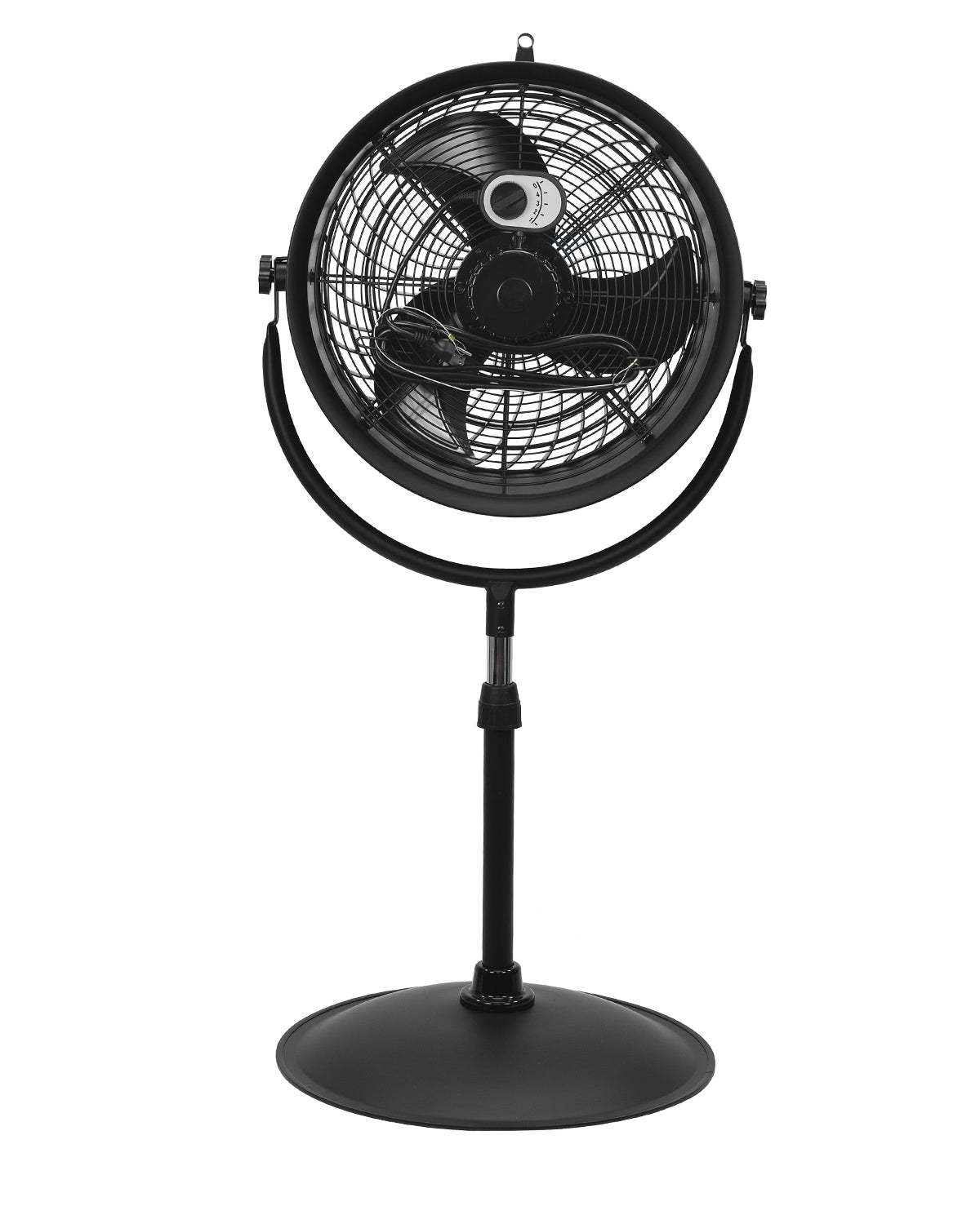 18″ High-Velocity Pedestal Drum Air Circulator Fan