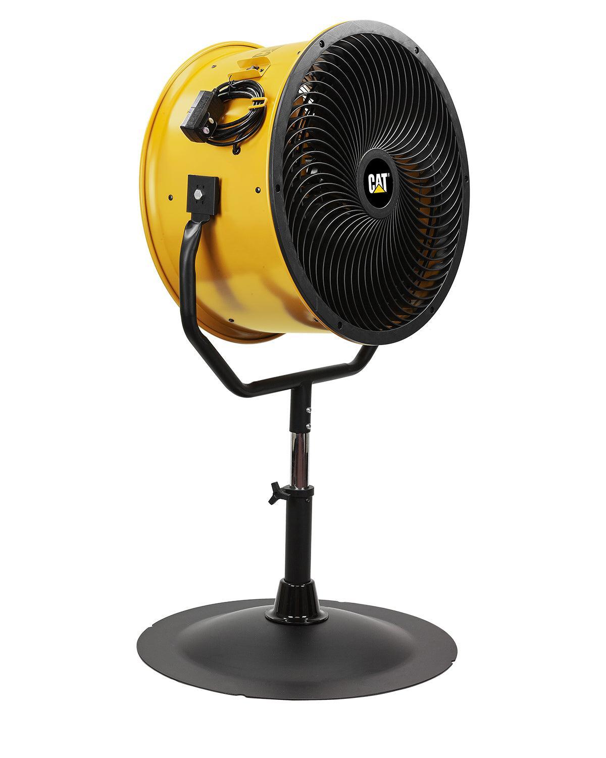 24″ Industrial High-Velocity Pedestal Drum Air Circulator Exhaust Fan