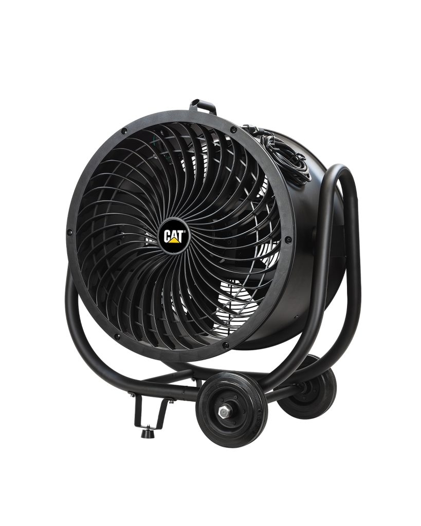 18" Exhaust Drum Air Circulator (Black)