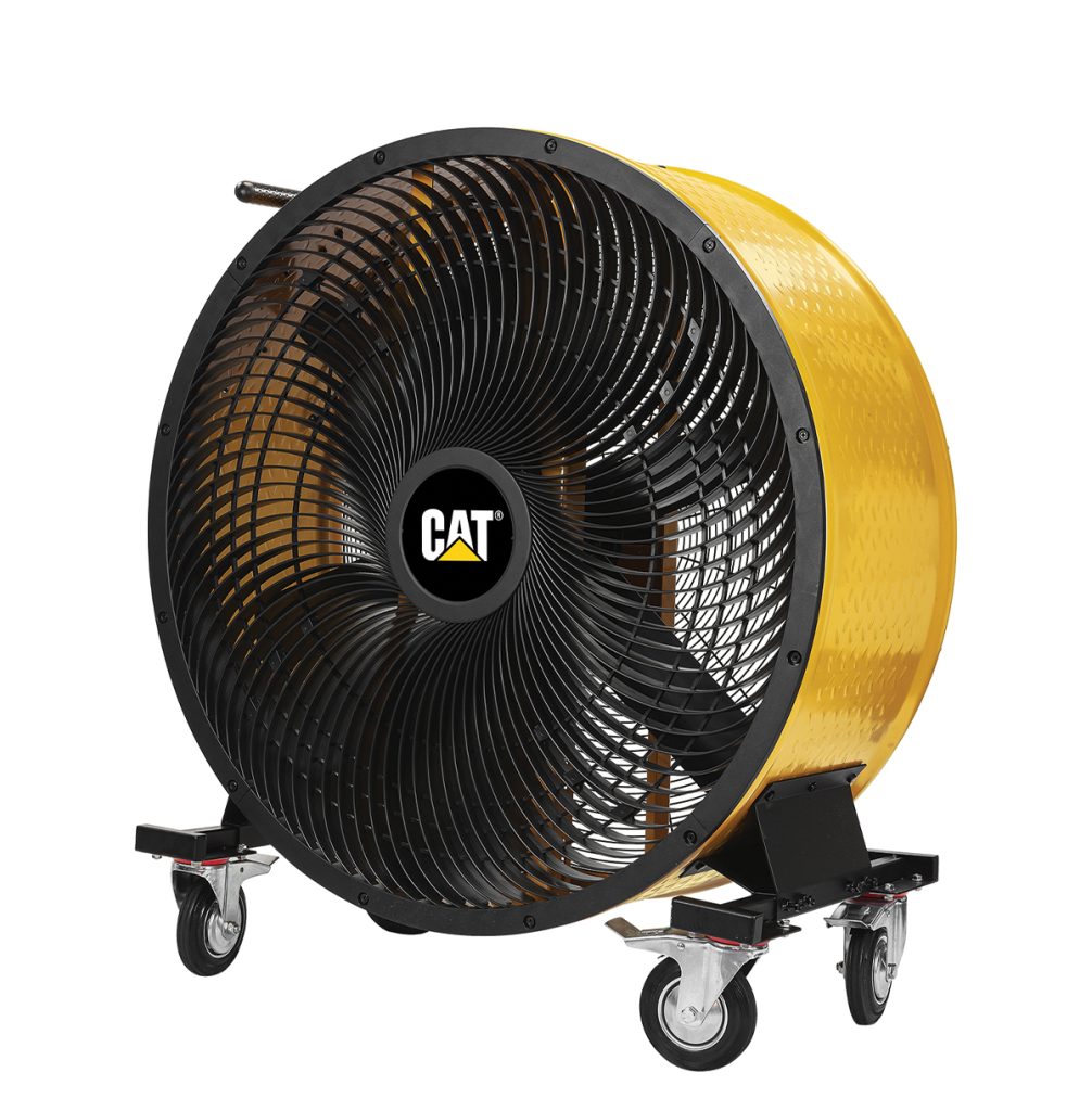 42" Industrial Drum Air Circulator (4 Wheels)