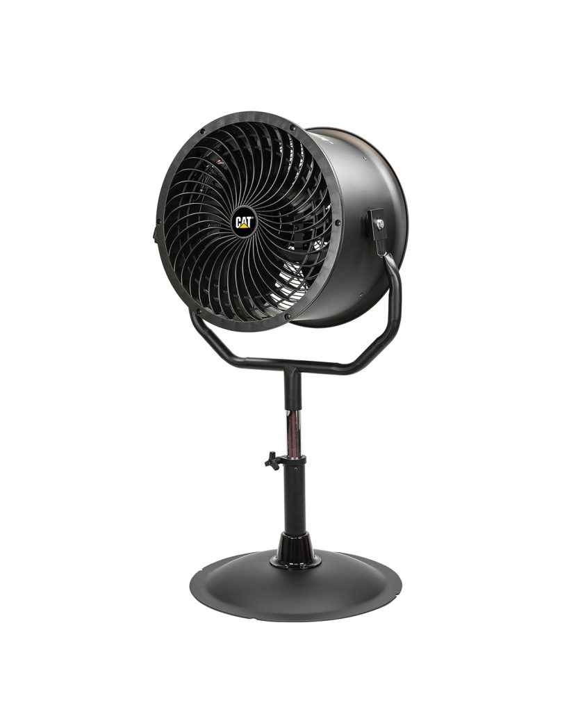 18" Exhaust Pedestal Drum Air Circulator (Black)