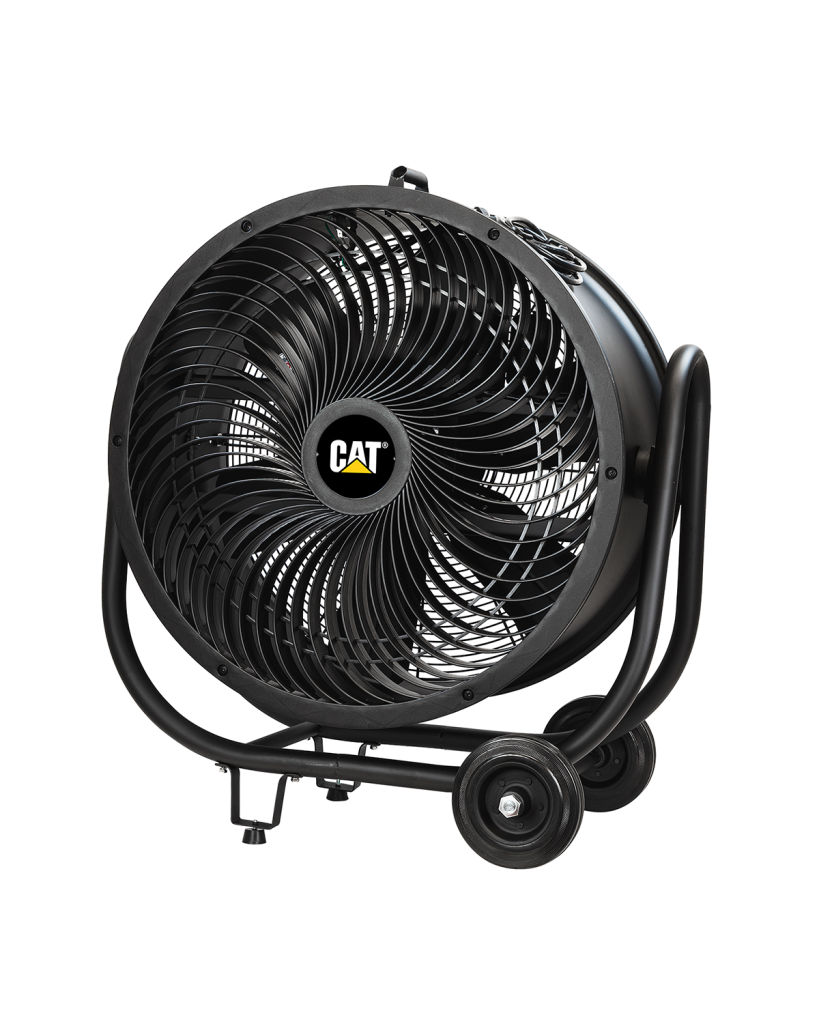 24" Exhaust Drum Air Circulator (Black)